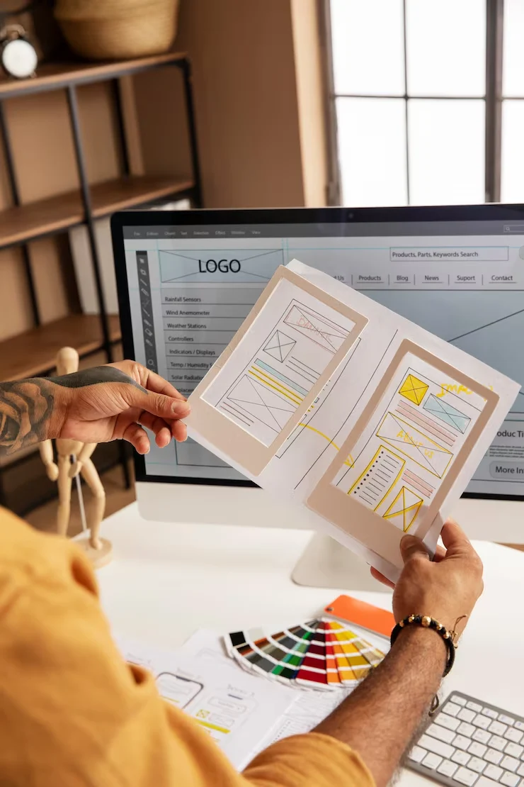 Websites with custom designs