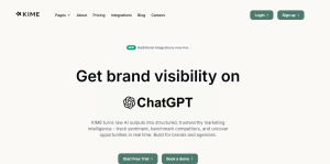 Kime AI Website Image